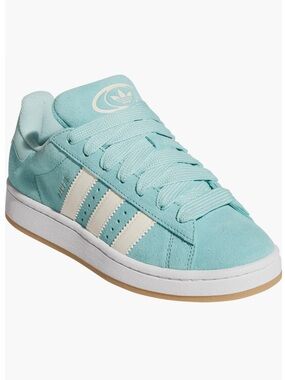 adidas Campus 00s Mint Green Suede Low-Top Sneaker with White Stripes